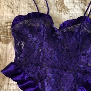 Vintage high-cut Victoria Secret bodysuit!